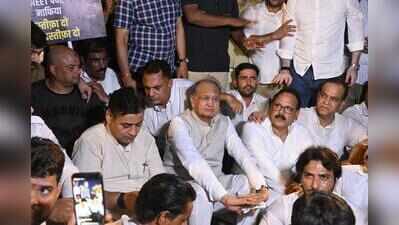 Gehlot & Cong members detained in Jaipur during protest over Delhi student lathi-charge