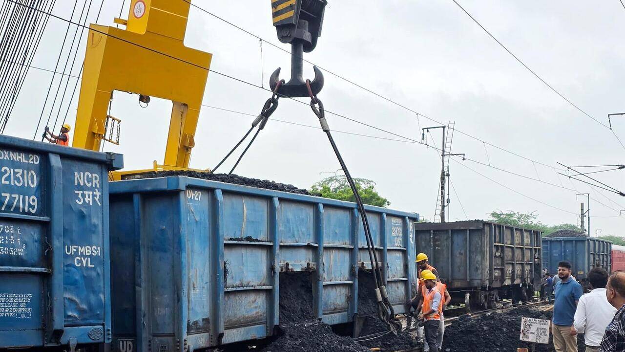 53 trains affected after six wagons of coal-laden goods train derail in Sahibabad