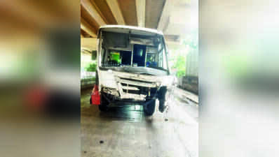 Morning walker killed after ST bus collides with milk van at LAD square