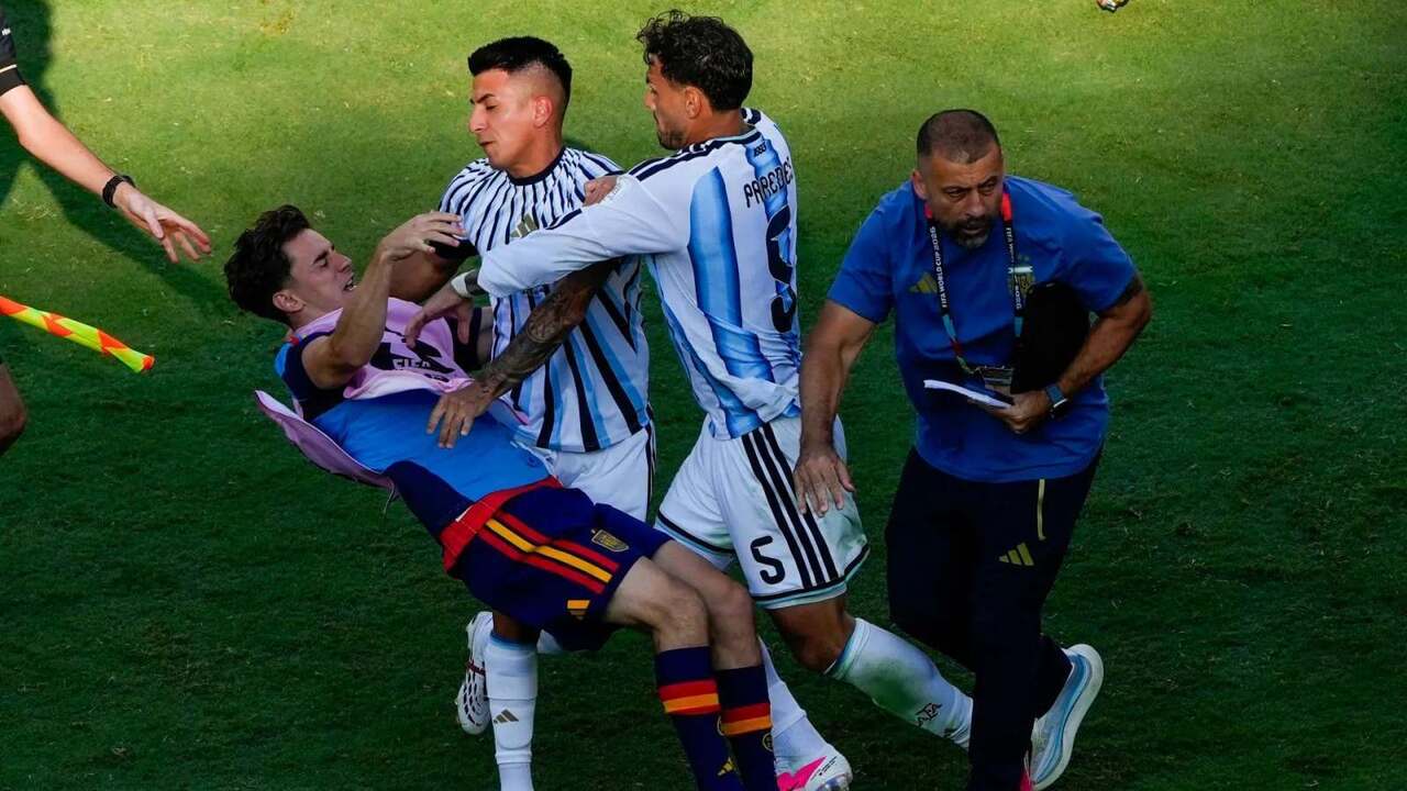 'Argentina players shouldn't be suspended': Gavi breaks silence on Paredes clash