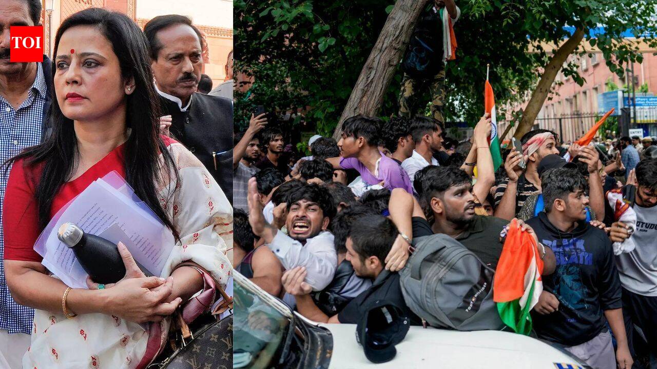 'Have some shame, spare us bhashans': Mahua Moitra hits back at Dharmendra Pradhan over students remark
