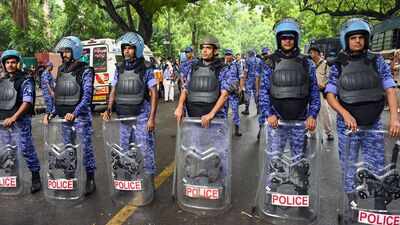 Pellet gun claims during Sansad Chalo march are false, says Delhi Police