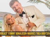 MrBeast finds MrsBeast: Jimmy Donaldson weds Thea Booysen, shares wedding pictures