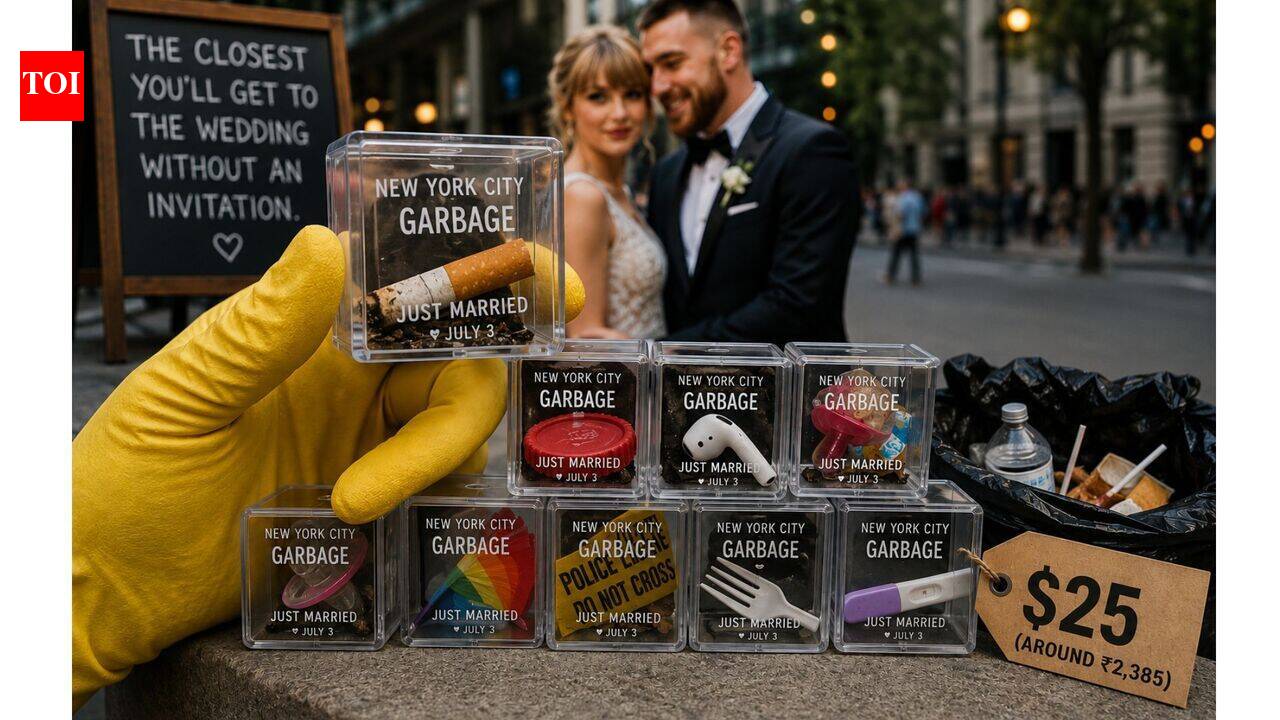 Swifties fork out $25 for Taylor's wedding garbage
