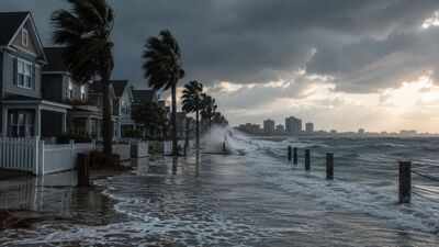 Rising sea levels are making coastal flooding more common around the world; study finds