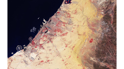Dubai's Palm Jumeirah is so massive it remains visible from space more than two decades after it was built