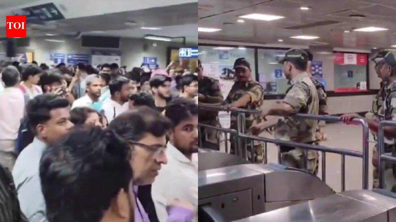 'Who will be responsible if we lose our jobs?': Commuters stranded as 16 Delhi metro stations shut amid CJP protest
