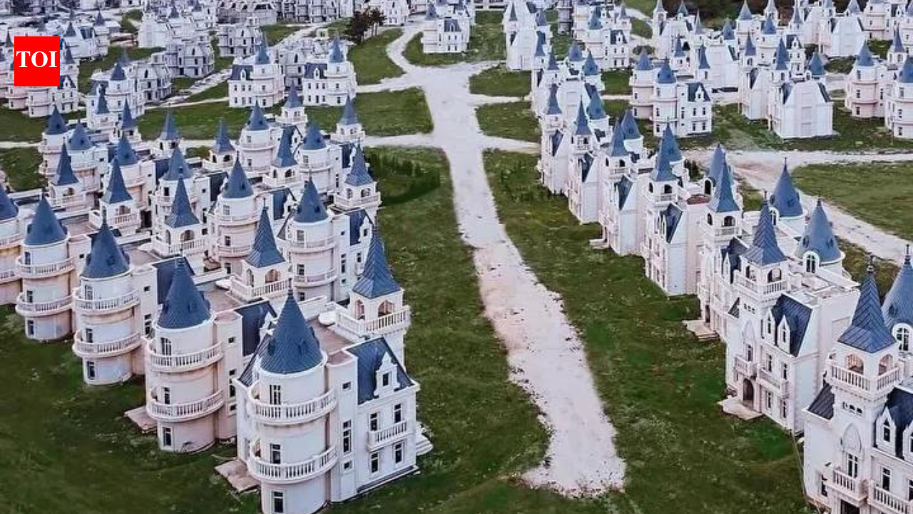 More than 500 Disney-style castles were built for $200 million in a luxury village. Today, the entire site is a ghost town with hundreds of empty villas