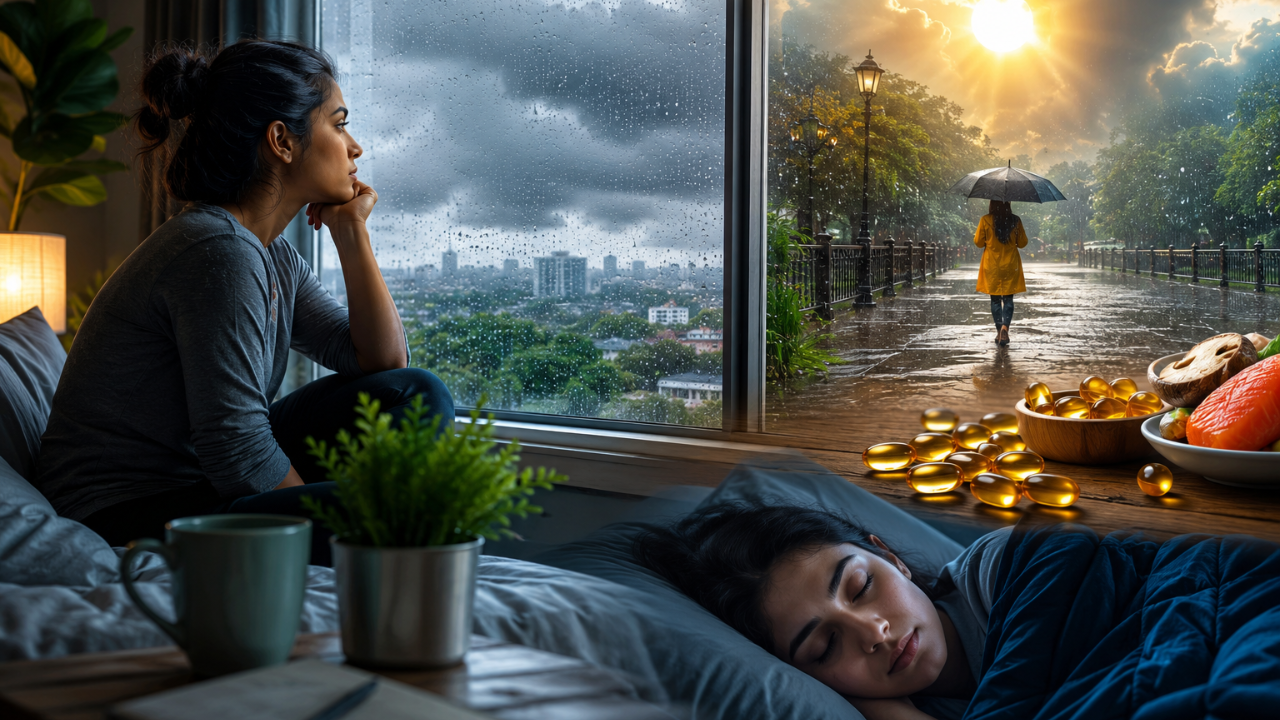 Monsoon-vitamin D dilemma: Doctor explains what weeks of cloudy skies mean for sunlight exposure, sleep and mood