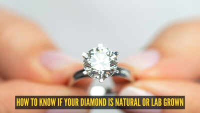 How to know if the diamond gifted to you is natural or lab-grown
