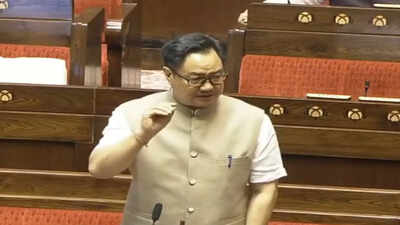 Kiren Rijiju says government is ready for NEET debate, opposition parties accused of avoiding parliamentary discussion on the issue