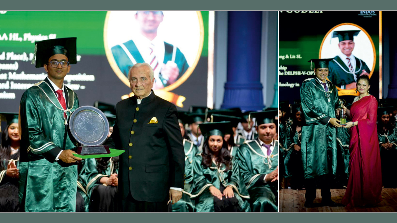 Indus International School Hyderabad celebrates two perfect 45/45 IB scorers