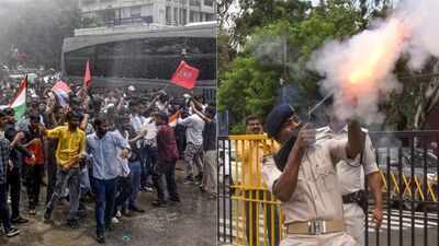 Tear gas on students in Patna, BJP-Congress lock horns in Karnataka: How NEET protests snowballed across India