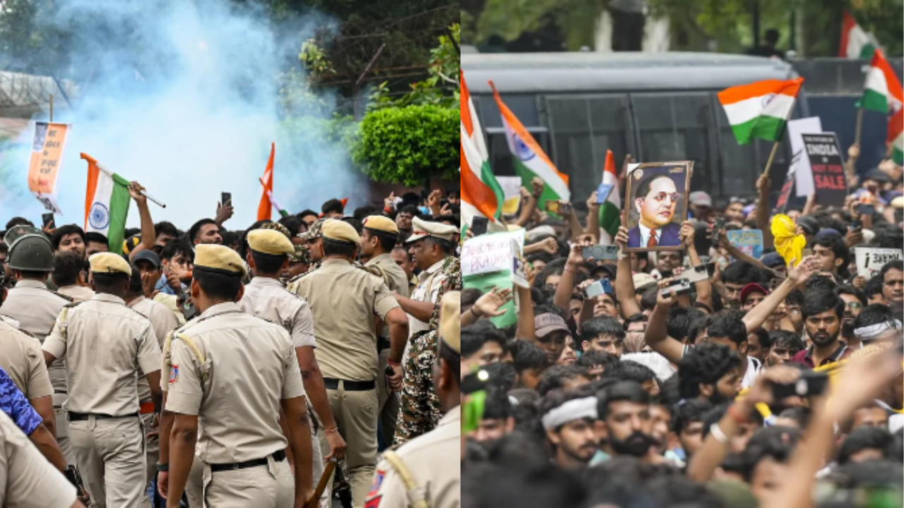Delhi Police scans AI camera footage to trace those involved in CJP protest clashes, 10 FIRs registered