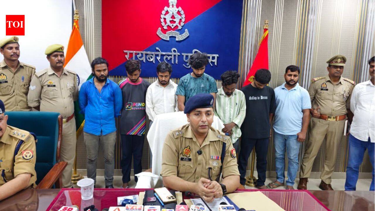 7 member cyber fraud gang busted in Rae Bareli; fake bank accounts, forged aadhaar cards used to launder scam money