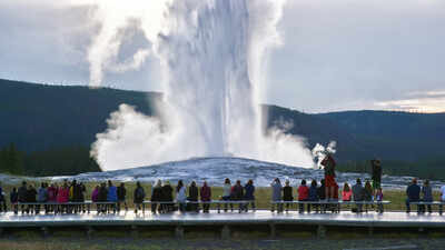 In the 1870s, explorers in Yellowstone National Park witnessed a geyser that erupted like clockwork and gave it a name that still defines Yellowstone today