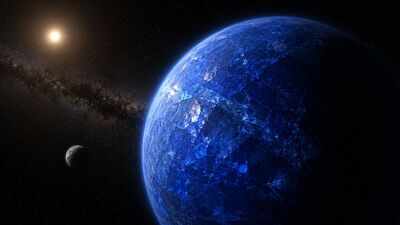 Nasa discovered a deep blue planet 63 light-years away, but its blue colour comes from glass, not water