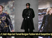 Jimin, V, & J-Hope turn the stage into fashion's fiercest runway