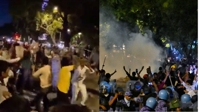 5 cops injured as fresh clashes erupt near Jantar Mantar; internet disrupted, tear gas fired