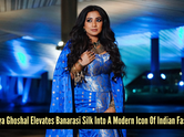 Shreya Ghoshal's Banarasi silk look celebrates tradition