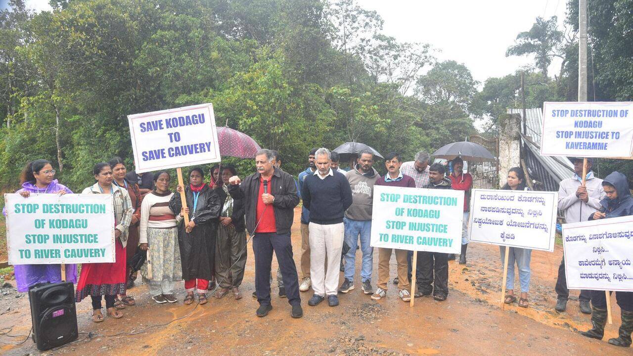 Environmentalists oppose housing project, demand afforestation