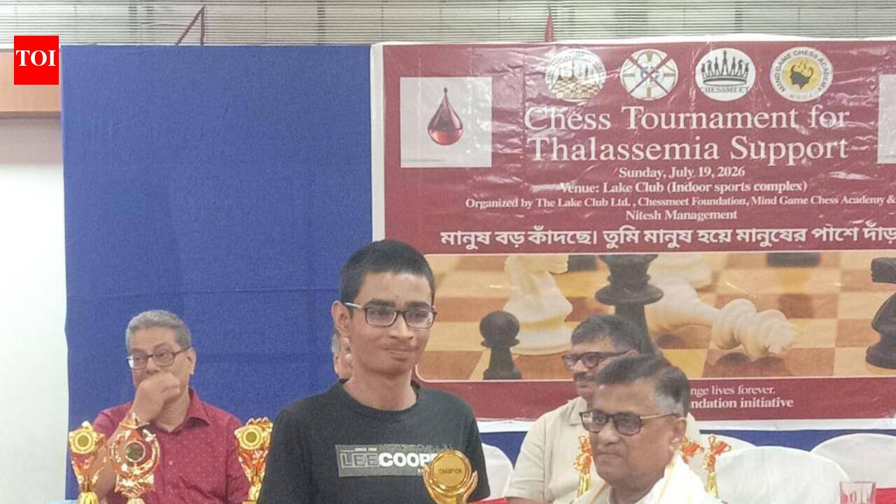 Club chess fundraiser event to help thalassaemia patients