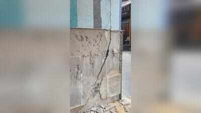 Metro inspects City Centre station pillar crack