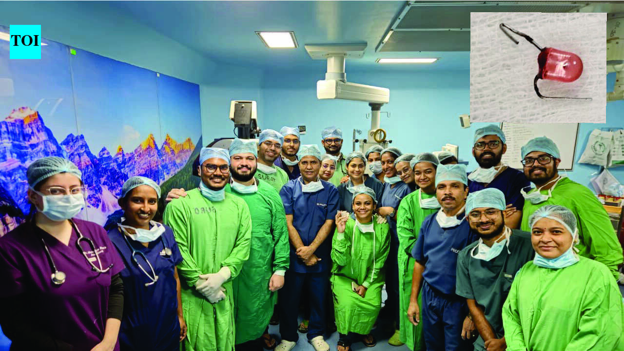 4-yr-old inhales tiny LED bulb, KIMS docs remove it without open surgery