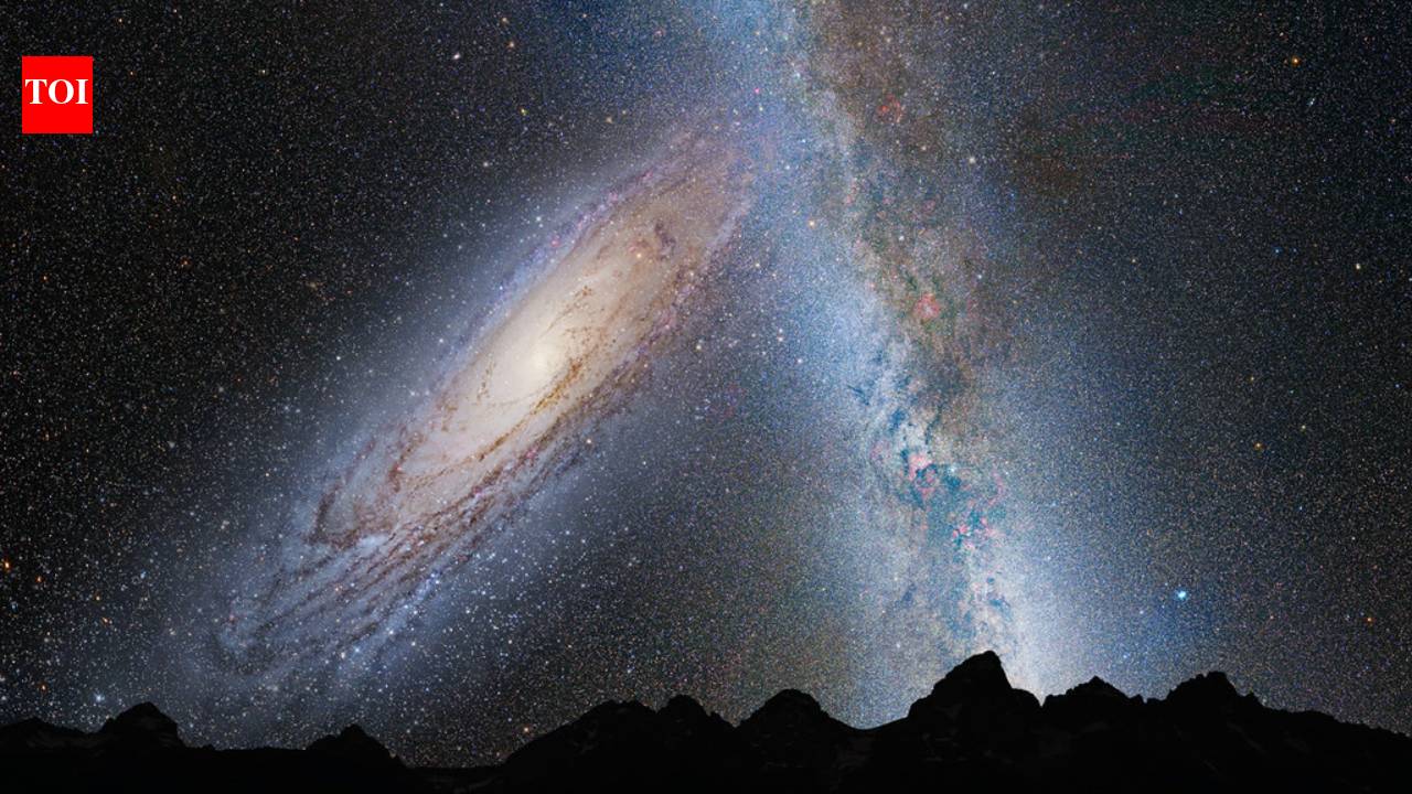 Ancient collision with the Gaia Sausage dwarf galaxy 10 billion years ago may have flipped the Milky Way by more than 90 degrees, astronomers say