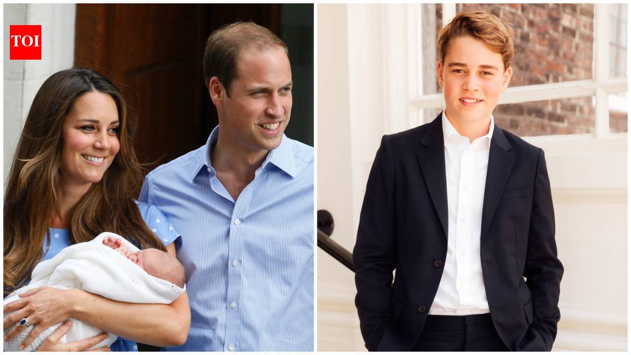 Prince George turns 13: Prince William and Kate Middleton release new birthday photo and beach video ahead of his Eton College debut