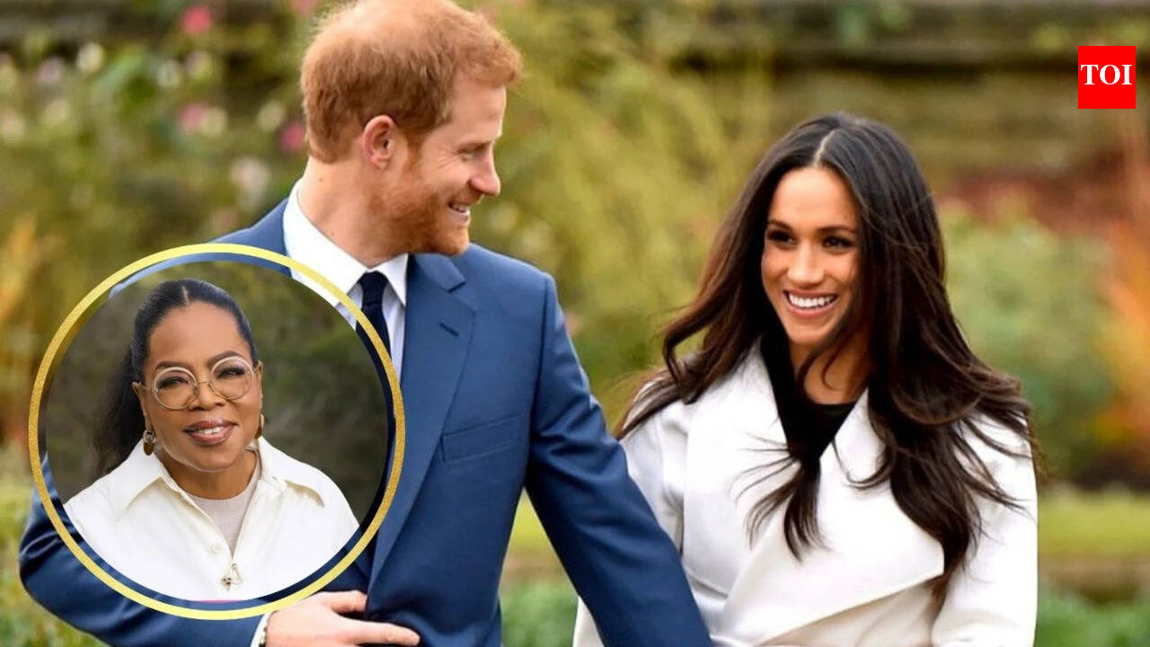 Oprah Winfrey Revisits Viral Moment from Harry and Meghan's Bombshell Interview | - The Times of India