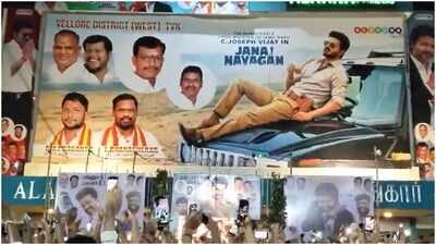 'Jana Nayagan' release fever grips Tamil Nadu; Vijay's 'One Last Dance' turns theatres into festival venues - VIDEO