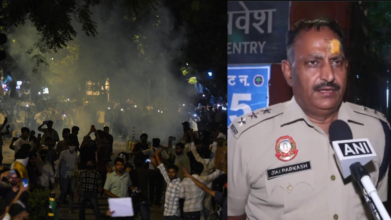 'One of stones hit me on forehead': Delhi ACP Punjabi Bagh Jai Prakash who was injured during CJP protest