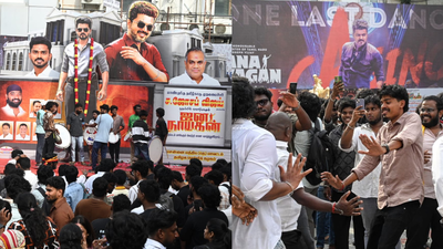 Anti-NEET protests rage, but TN ministers queue up for CM Vijay's 'Jananayagan' FDFS
