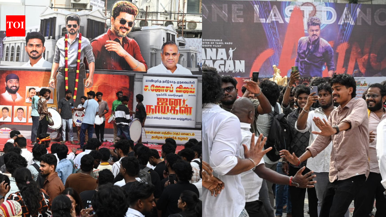Anti-NEET protests rage, but TN ministers queue up for CM Vijay's 'Jananayagan' FDFS