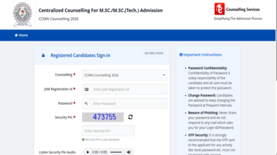 CCMN Special Round 1 Seat Allocation Result 2026 announced at ccmn.admissions.nic.in: Direct link here to download scorecard
