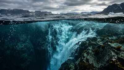 The world's largest waterfall isn't on land. It is hidden beneath the ocean, where billions of litres of water plunge every second