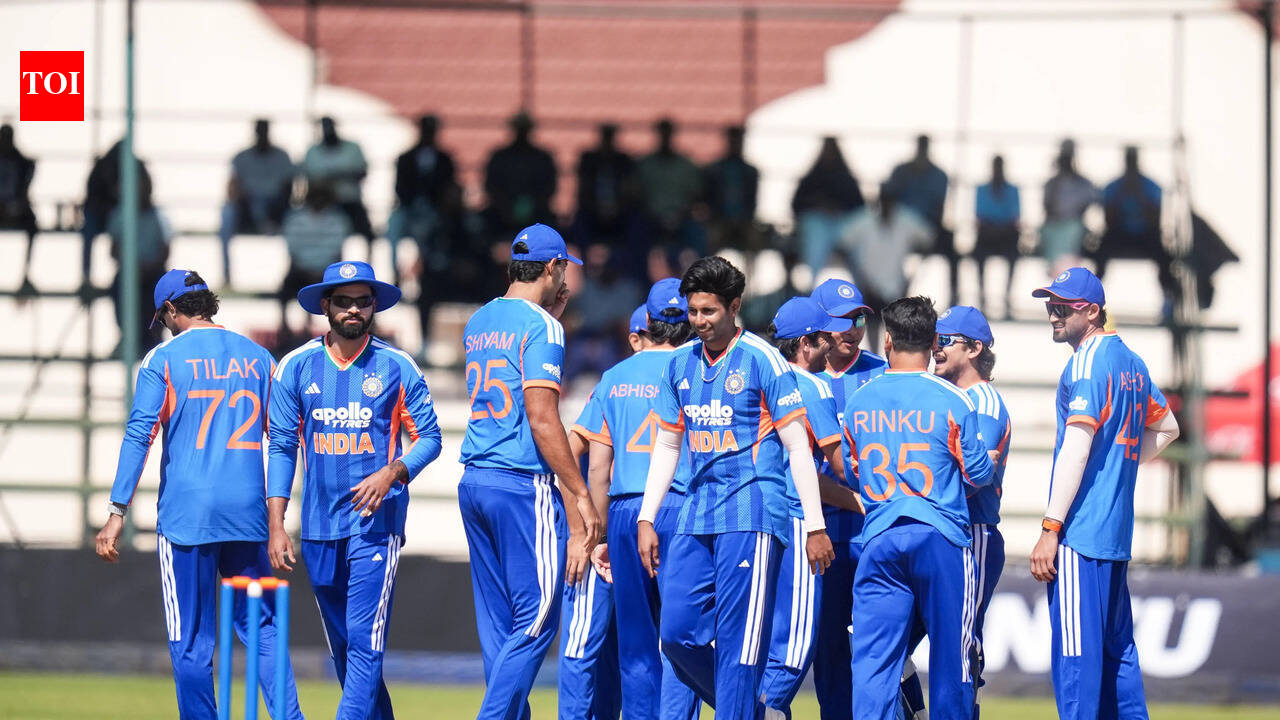 IND vs ZIM 1st T20I LIVE: Mayank Yadav strikes again! Dion Myers becomes his second victim