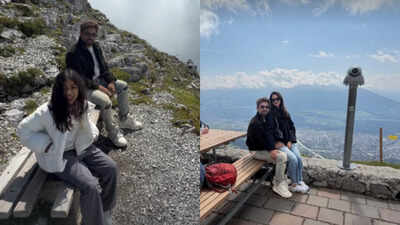 Allu Arjun enjoys family vacation in Austria amid ‘Raaka’ shoot; Sneha Reddy shares pictures with Ayaan and Arha