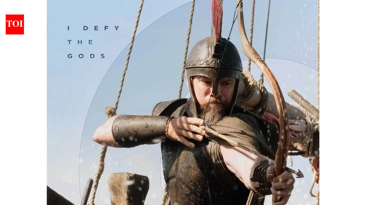 Damon reveals 'The Odyssey' scenes with giants were NOT CGI