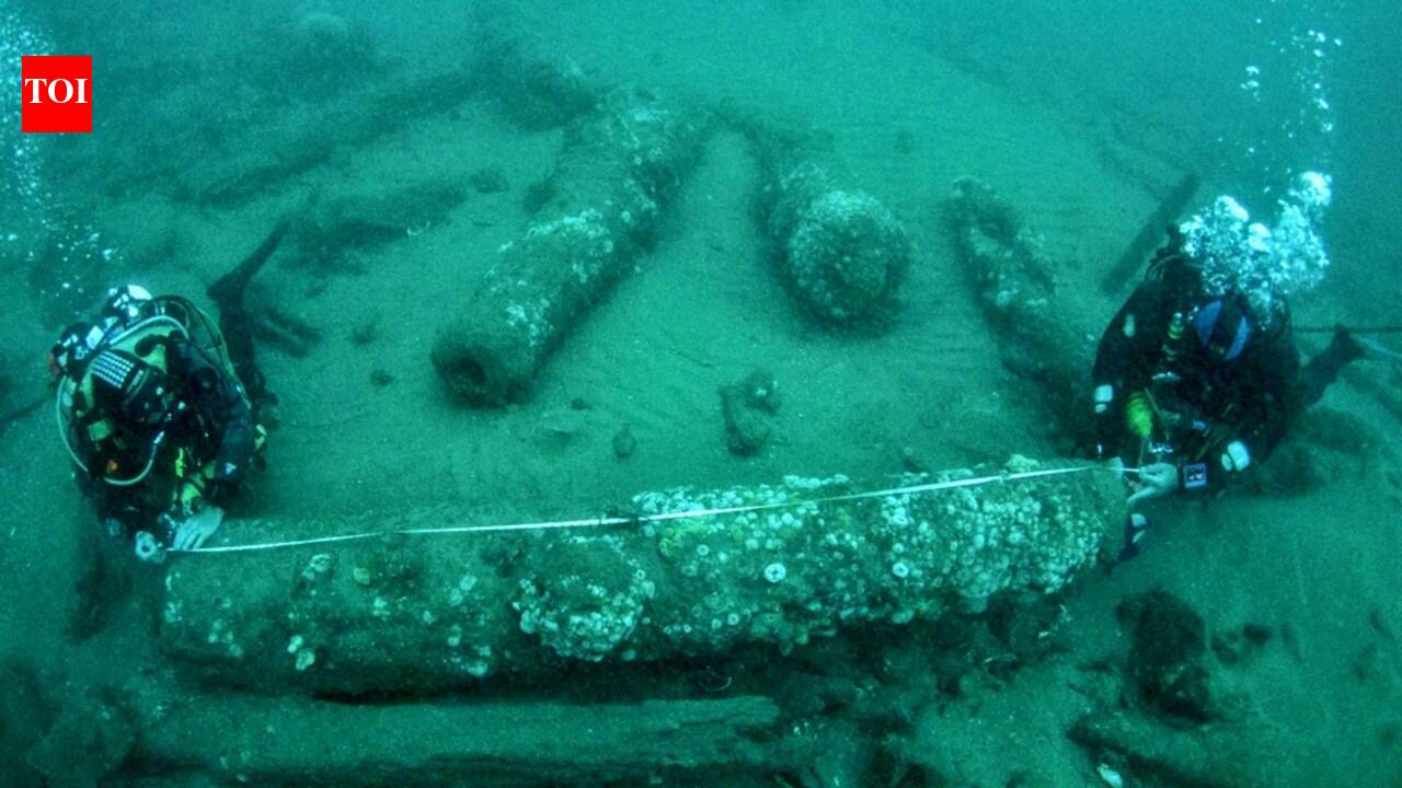 In 2022, archaeologists revealed a royal warship off the English coast that nearly killed a future king when it ran aground in 1682: a major maritime discovery