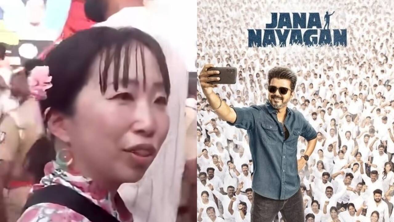 'Jana Nayagan' fever goes global: Japanese fans in kimonos attend Vijay's FDFS in Chennai