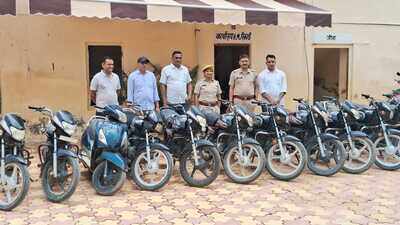 Sikar bike thief held, 13 stolen vehicles recovered