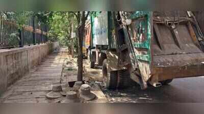 Footpaths still double up as garbage transfer points in Bengaluru