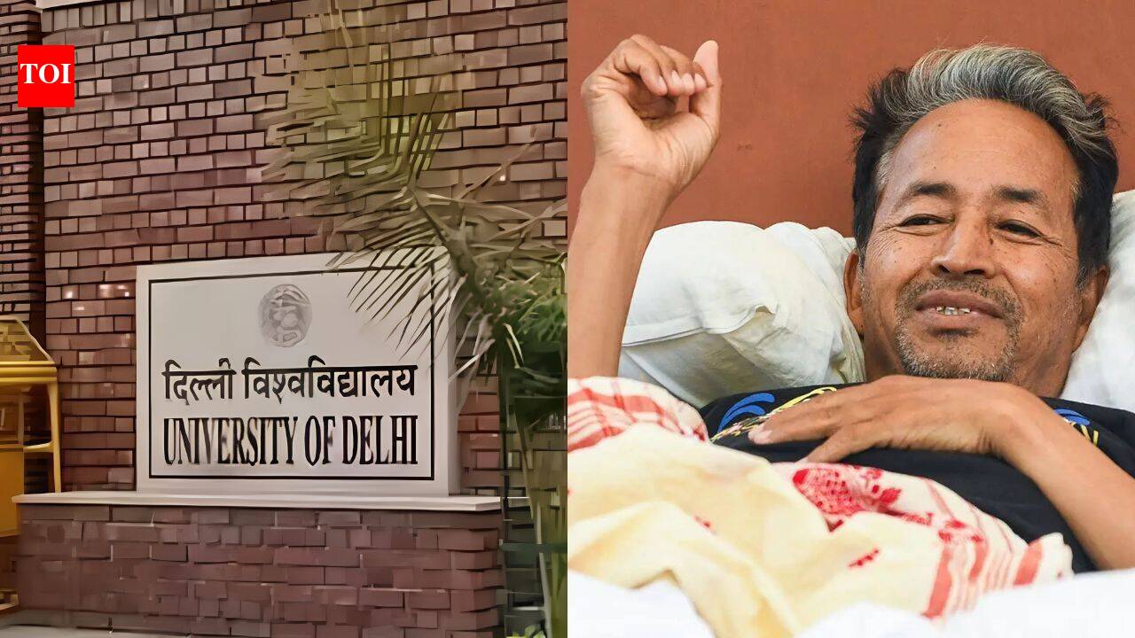 DU urges Sonam Wangchuk to end fast; pro-Dharmendra Pradhan posts by 2 principals trigger backlash