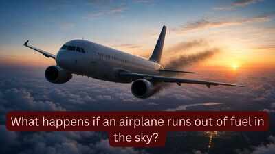 What happens if an airplane runs out of fuel in the sky? Here's what every traveller should know