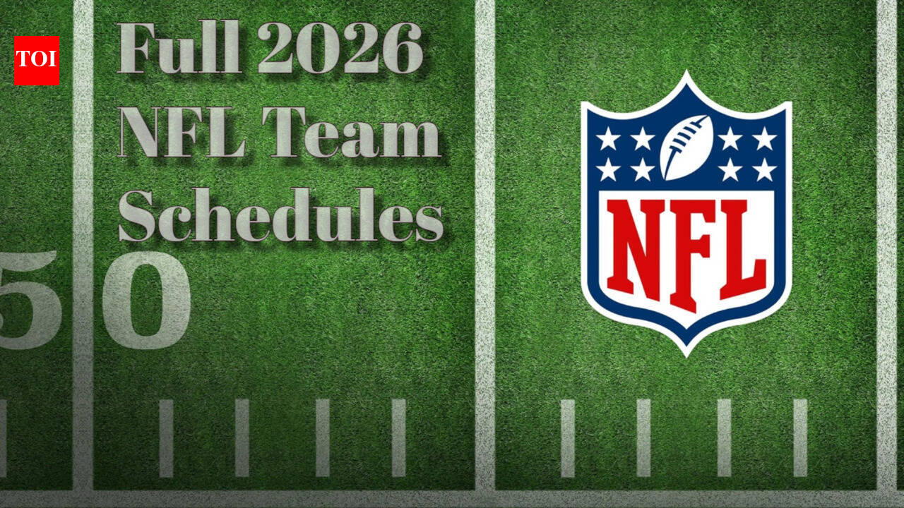 NFL schedule 2026: Full Eagles, Chiefs, Cowboys and all 32 team schedules
