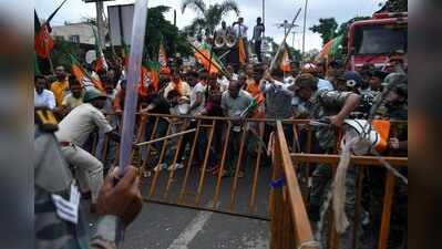 NEET paper leak row: Congress, BJP workers trade stone-pelting charges in Ranchi