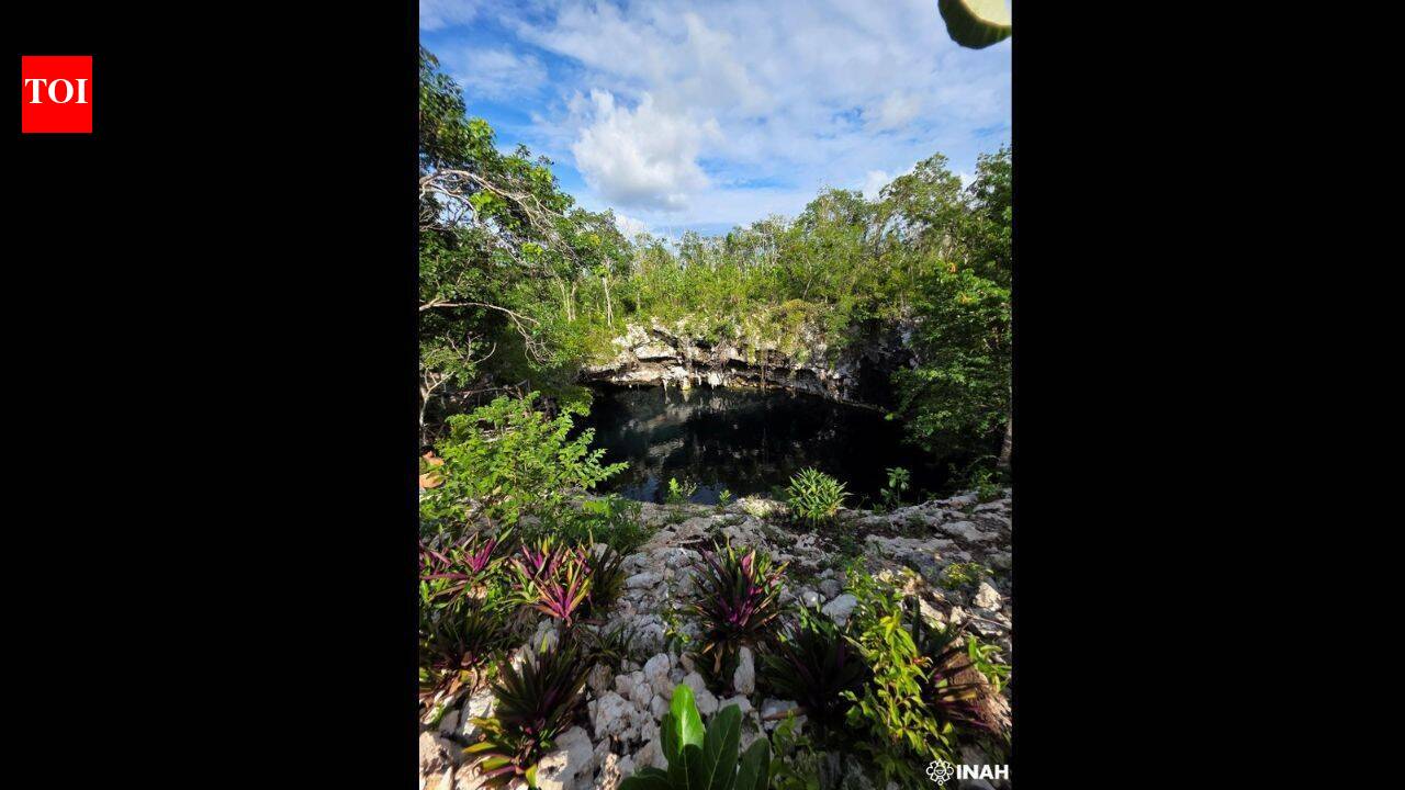 Divers discover possible ancient woman's skeleton deep inside Mexico's Cenote Yaakun