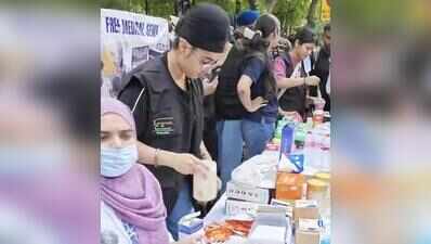 18 city youths reach Delhi to provide medical aid to protesting students
